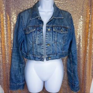 X2 Cropped Jean Jacket